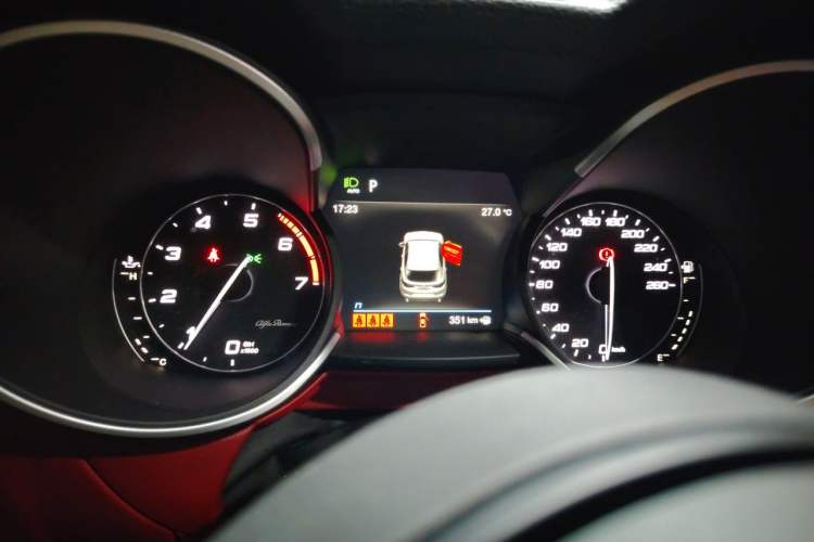 Used Alfa Romeo Stelvio 2020 2.0T 280HP Luxury Edition Instrument Cluster