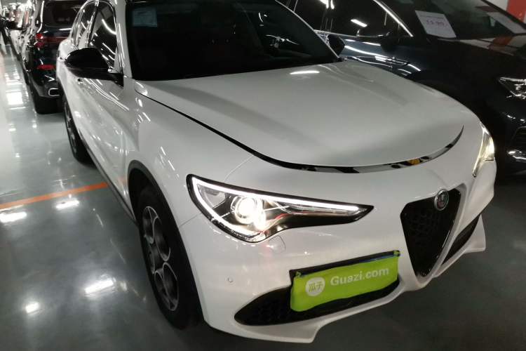 Used Alfa Romeo Stelvio 2020 2.0T 280HP Luxury Edition Front Right 45 Deg