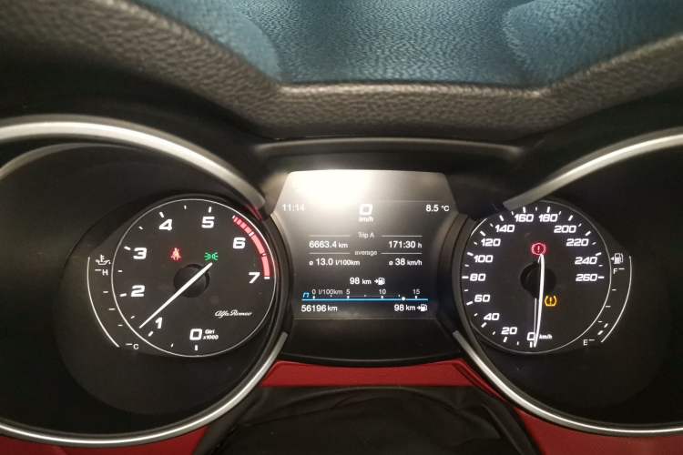 Used Alfa Romeo Stelvio 2020 2.0T 280HP Luxury Edition Instrument Cluster