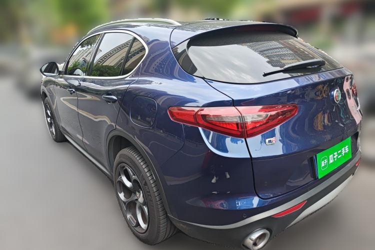Used Alfa Romeo Stelvio 2021 2.0T 280HP Luxury Edition Rear Left 45 Deg