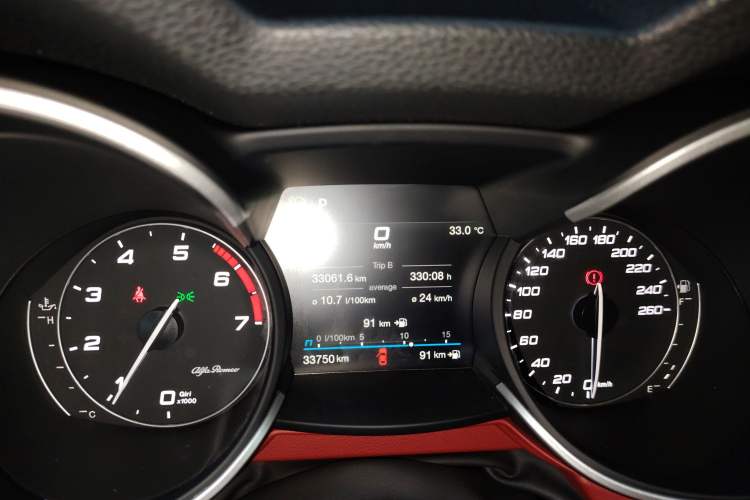 Used Alfa Romeo Stelvio 2021 2.0T 280HP Luxury Edition Instrument Cluster