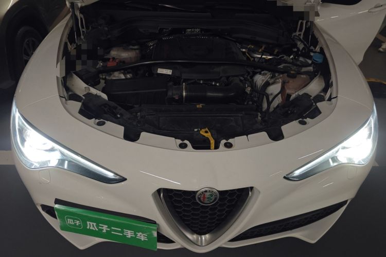 Used Alfa Romeo Stelvio 2021 2.0T 280HP Luxury Edition Engine Bay