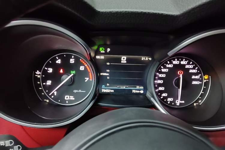 Used Alfa Romeo Stelvio 2021 2.0T 280HP Luxury Edition Instrument Cluster