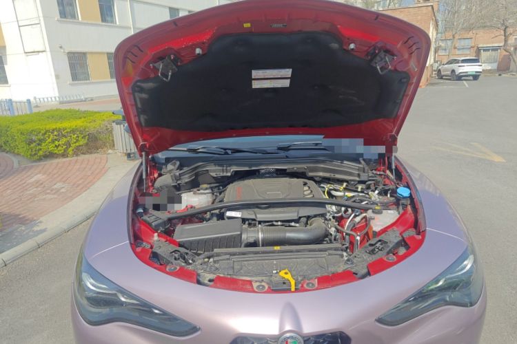 Used Alfa Romeo Stelvio 2023 2.0T 280HP Veloce Track Edition Engine Bay