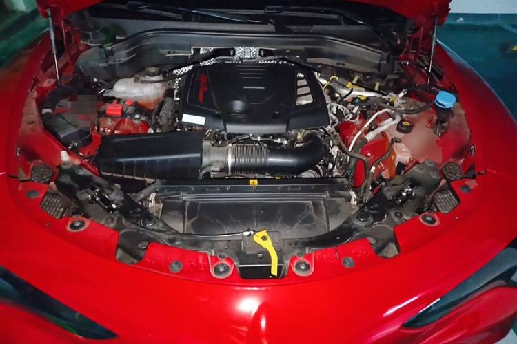 Used Alfa Romeo Stelvio 2023 2.0T 280HP Sprint Zongqing Version Engine Bay