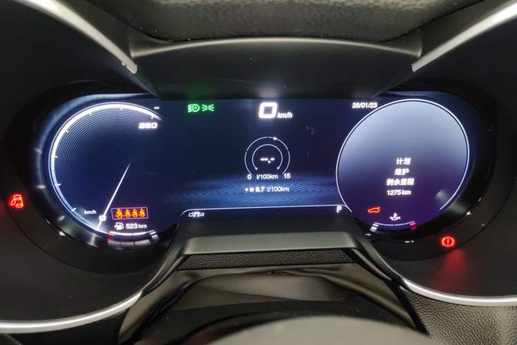 Used Alfa Romeo Stelvio 2023 2.0T 280HP Sprint Zongqing Version Instrument Cluster