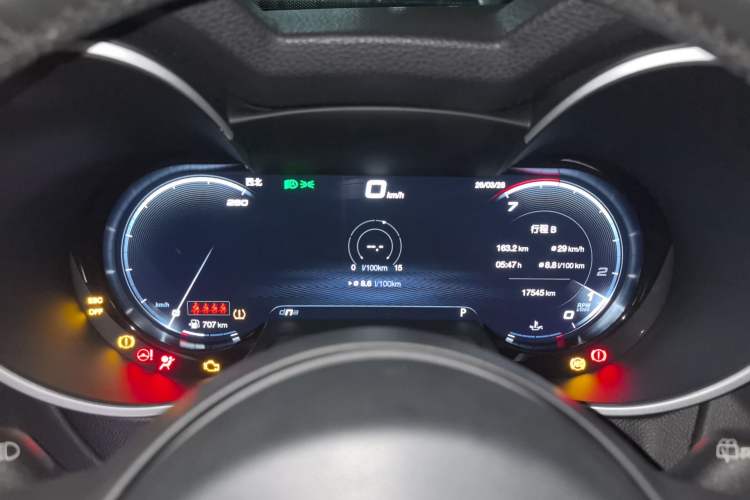 Used Alfa Romeo Stelvio 2023 2.0T 280HP Sprint Zongqing Version Instrument Cluster