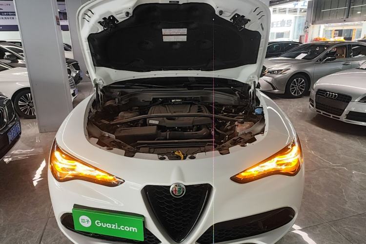 Used Alfa Romeo Stelvio 2024 2.0T 280HP Tributo Italiano Legend Tribute Edition Engine Bay