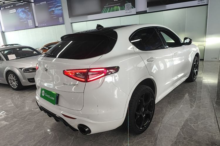 Used Alfa Romeo Stelvio 2024 2.0T 280HP Tributo Italiano Legend Tribute Edition Rear Right 45 Deg