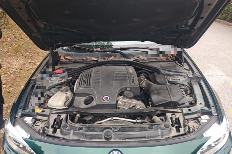 Used Alpina B4 2016 B4 BITURBO Coupe Engine Bay