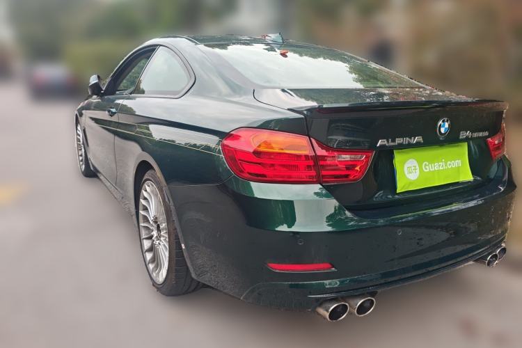 Used Alpina B4 2016 B4 BITURBO Coupe Rear Left 45 Deg