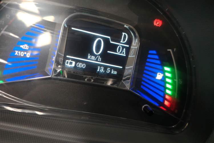 Used Anhui Liebao LEOPAARD CS01 EV 2024 Practical Type Odometer Close Up