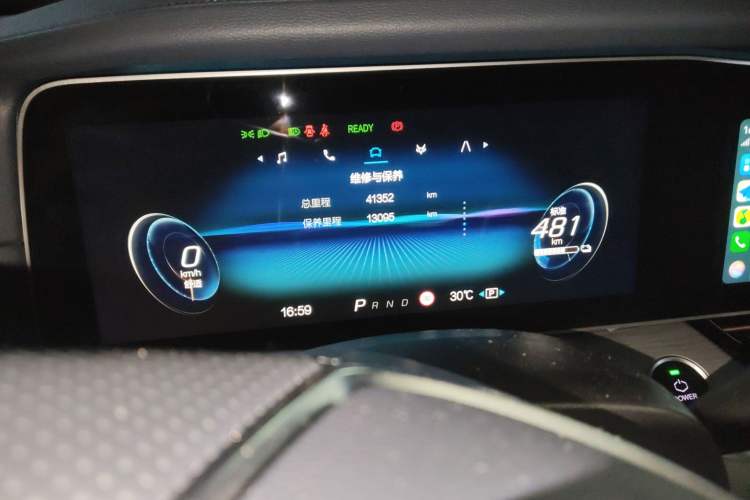 Used ARCFOX Alpha S 2021 708S+ 160kW Odometer Close Up