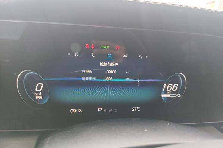 Used ARCFOX Alpha S 2022 525S 160kW Odometer Close Up
