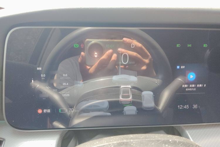 Used ARCFOX Alpha S 2022 HI Version Advanced Edition Instrument Cluster