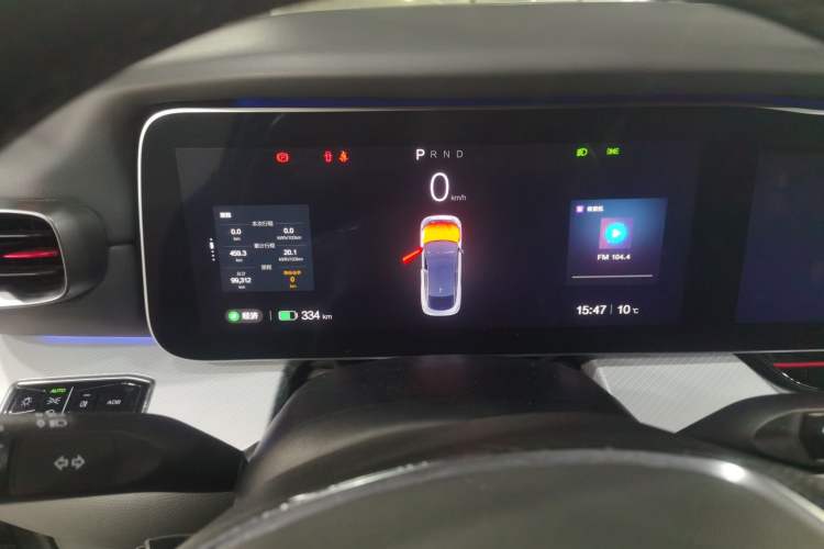 Used ARCFOX Alpha S 2022 HI Version Advanced Edition Instrument Cluster