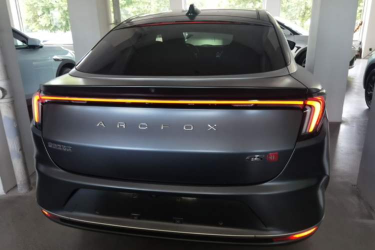 Used ARCFOX Alpha S 2022 HI Version Advanced Edition Rear