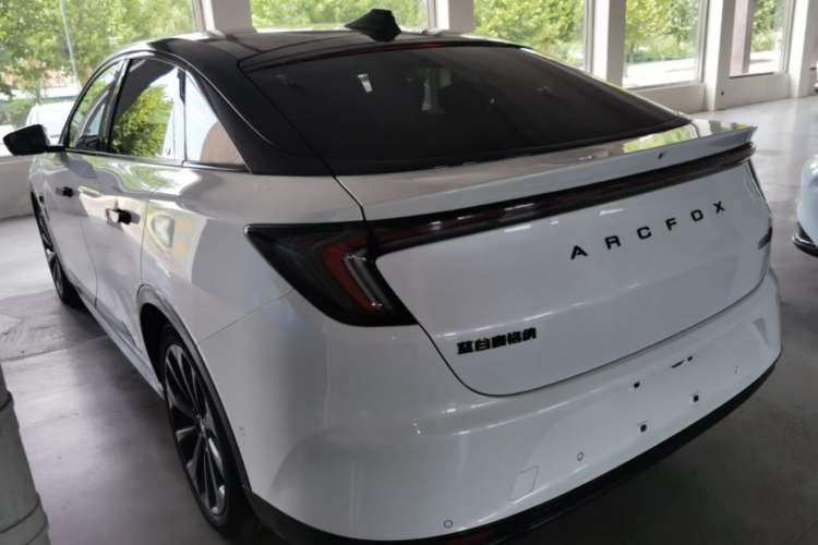 Used ARCFOX Alpha S 2022 HI Version Advanced Edition Rear Left 45 Deg