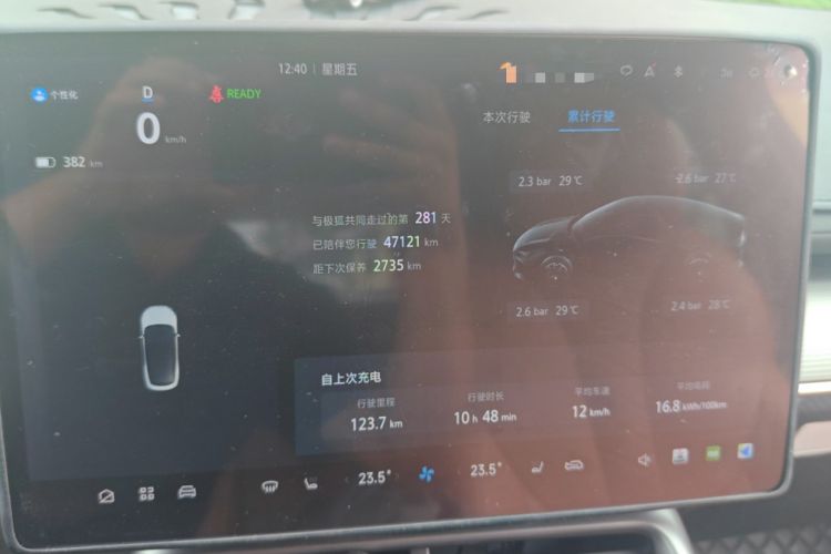 Used ARCFOX Alpha S5 2024 560PRO 185kW Instrument Cluster