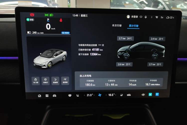 Used ARCFOX Alpha S5 2024 708MAX 200kW Instrument Cluster