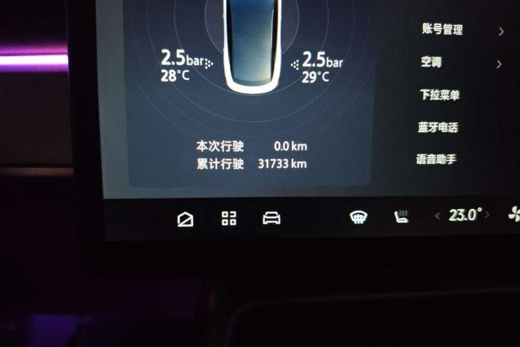 Used ARCFOX Alpha S5 2025 560MAX 185kW Odometer Close Up
