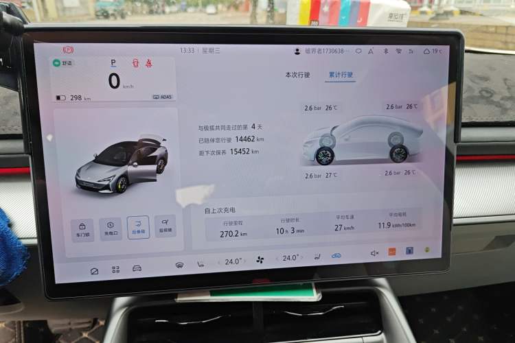 Used ARCFOX Alpha S5 2025 668MAX Shenxing Version 200kW Instrument Cluster