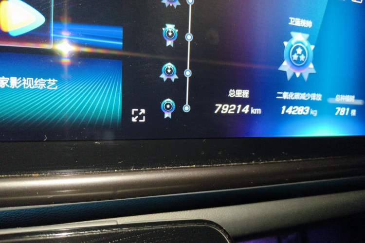 Used ARCFOX Alpha T 2021 653S+ 160kW Odometer Close Up