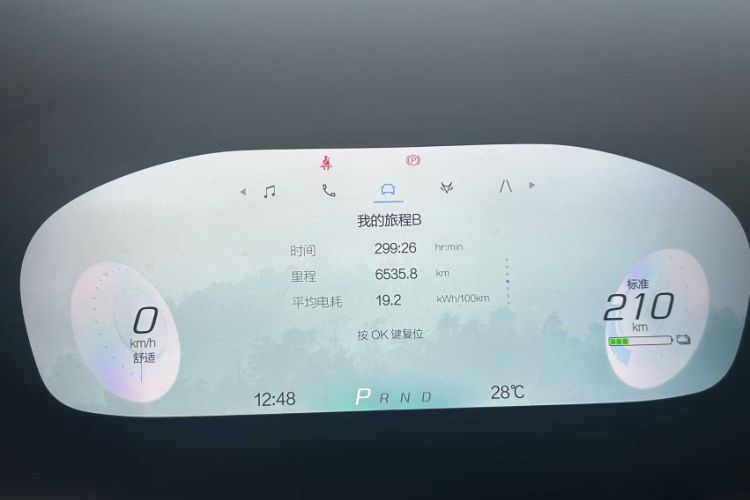 Used ARCFOX Alpha T 2023 688E+ Forest Edition 160kW Odometer Close Up