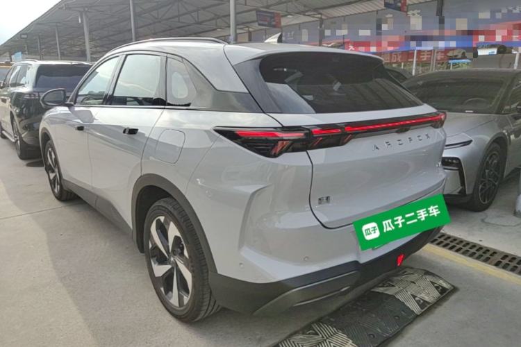 Used ARCFOX Alpha T5 2026 Model Range-Extended 1215 Yuanjing Smart Driving Version Rear Left 45 Deg