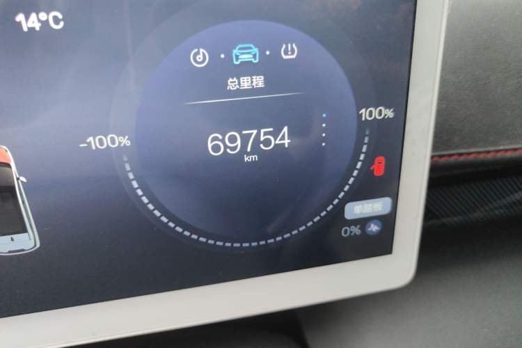 Used ARCFOX Kaola S 2024 AIR Odometer Close Up