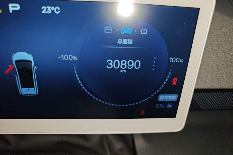 Used ARCFOX Kaola S 2024 AIR Odometer Close Up