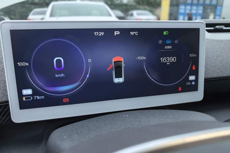 Used ARCFOX Kaola S 2024 AIR Odometer Close Up