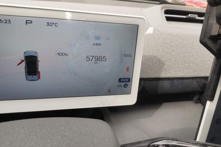 Used ARCFOX Kaola S 2024 AIR Odometer Close Up