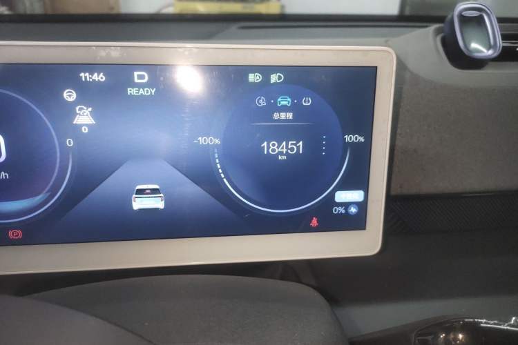 Used ARCFOX Kaola S 2024 PRO Odometer Close Up