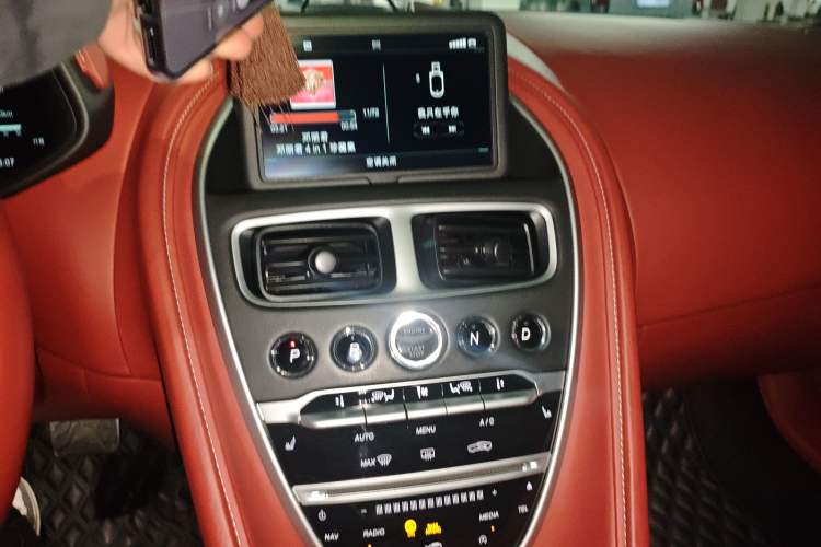 Used AstonMartin DB11 2019 4.0T V8 Coupe Audio And AC Panel