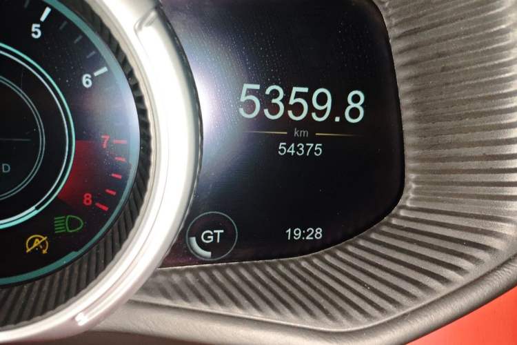 Used AstonMartin DB11 2019 4.0T V8 Coupe Odometer Close Up