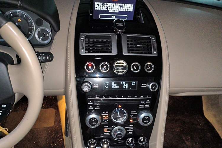 Used AstonMartin Rapide 2014 6.0L S Centennial Edition Audio And AC Panel