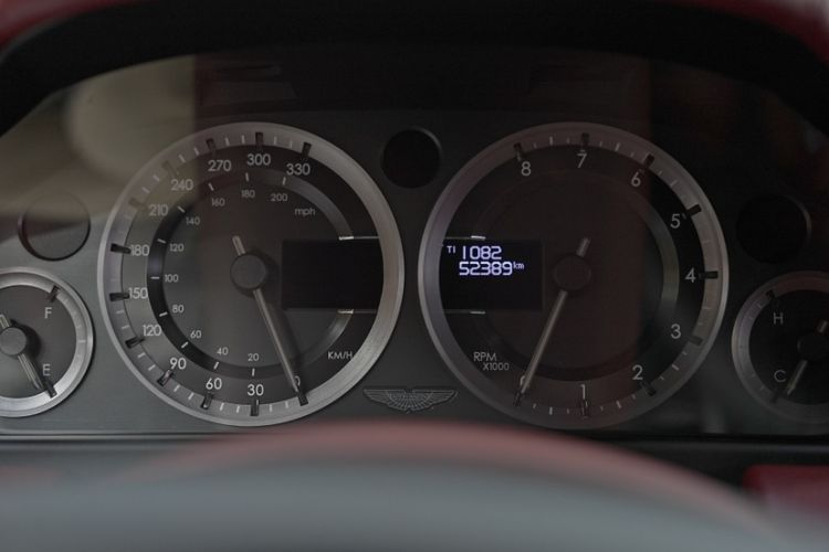 Used AstonMartin Rapide 2017 6.0L S Odometer Close Up