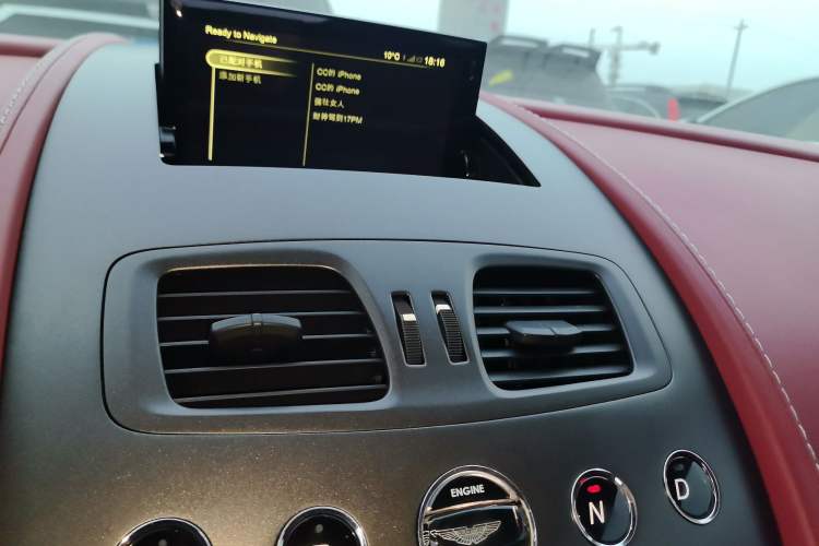Used AstonMartin V8 Vantage 2015 4.7L Coupe Audio And AC Panel