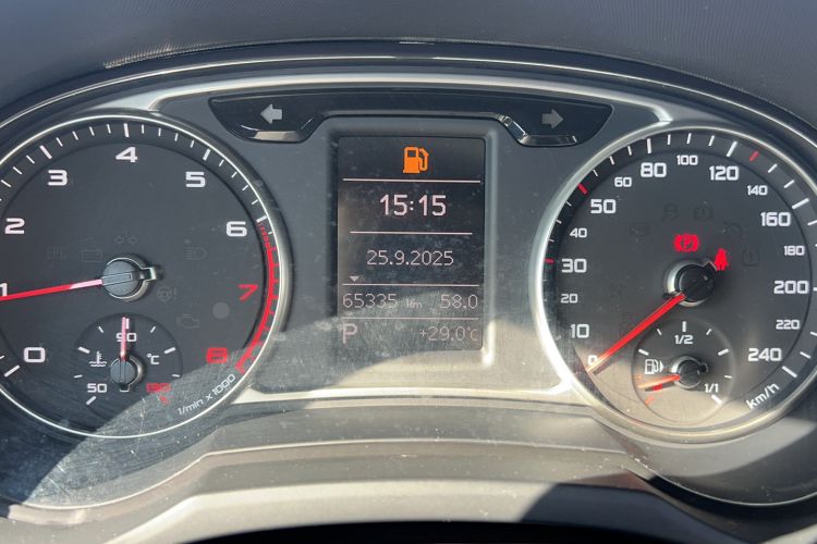 Used Audi A1 2012 1.4 TFSI Ego Odometer Close Up