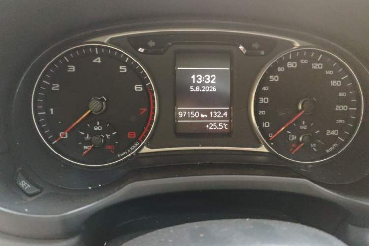 Used Audi A1 2012 1.4 TFSI Urban Odometer Close Up