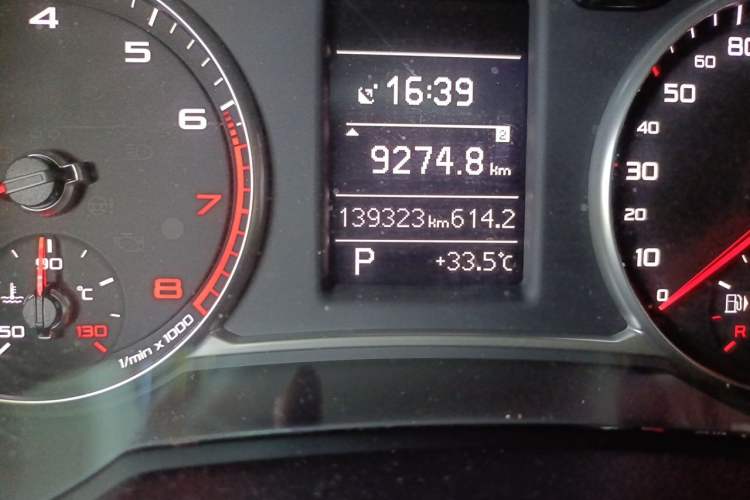 Used Audi A1 2012 1.4 TFSI Ego Odometer Close Up