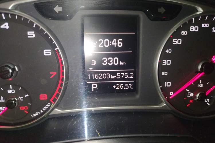 Used Audi A1 2012 1.4 TFSI Ego Odometer Close Up