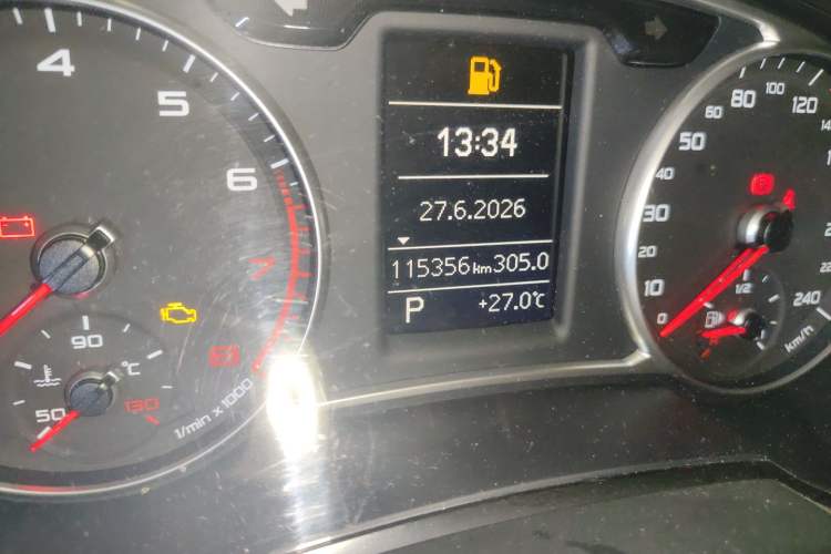Used Audi A1 2012 1.4 TFSI Ego Odometer Close Up