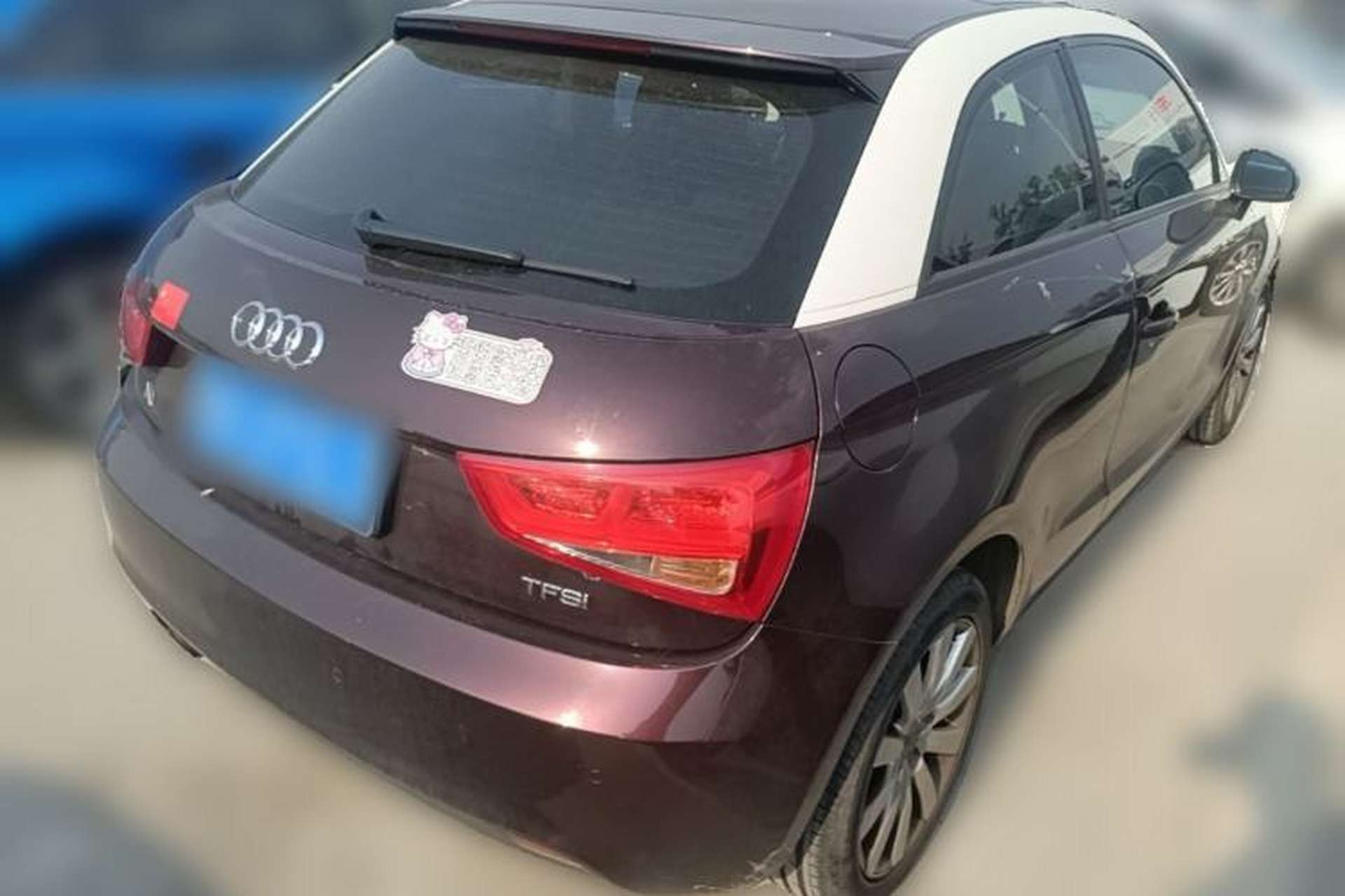 Used Audi A1 2012 1.4 TFSI Ego plus Rear Right 45 Deg