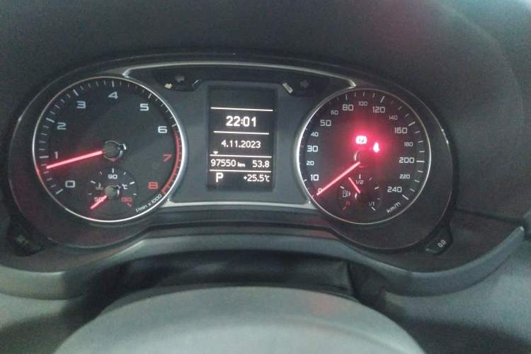 Used Audi A1 2012 1.4 TFSI Ego plus Odometer Close Up
