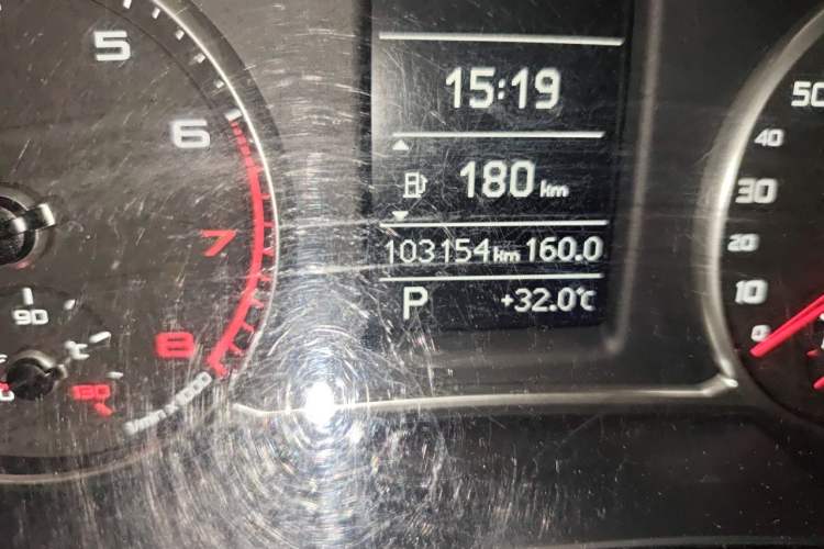 Used Audi A1 2012 1.4 TFSI Ego Odometer Close Up