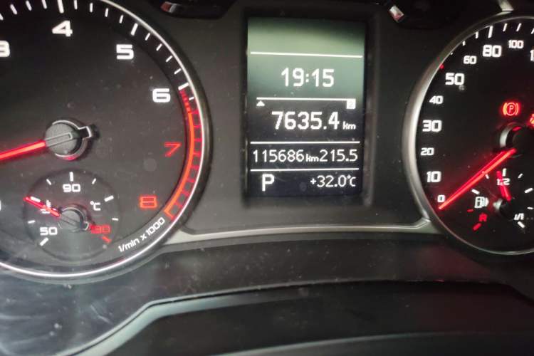 Used Audi A1 2012 1.4 TFSI Ego Odometer Close Up