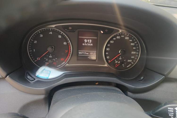 Used Audi A1 2012 1.4 TFSI Ego Odometer Close Up