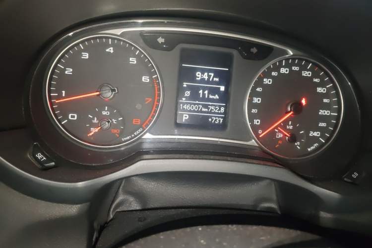 Used Audi A1 2012 1.4 TFSI Ego Odometer Close Up